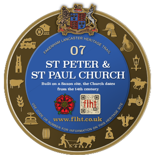 St Peter & St Paul Church Plaque